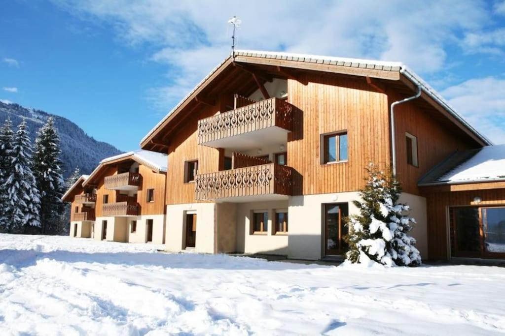 Appartement Rez-De-Chaussee, Cosy T3 4 A 6 Pers Avec Piscines Interieure & Exterieure A Samoens En Haute-Savoie Exteriör bild